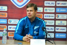 Владислав Радимов на пресс-конференции