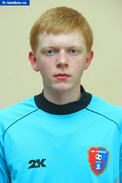Футболист Овсянников Владислав (Vladislav-Ovsjannikov) - Тамбов-М-2 Тамбов, вратарь
